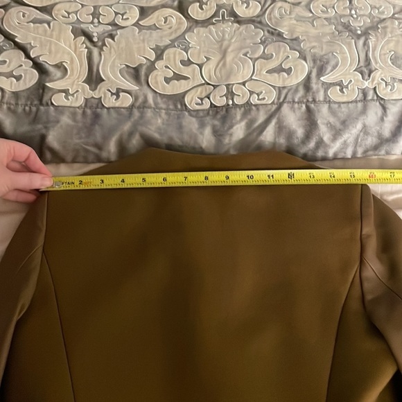 Neil Barrett Camel Brown Leather & Wool-blend Blazer - Picture 16 of 16